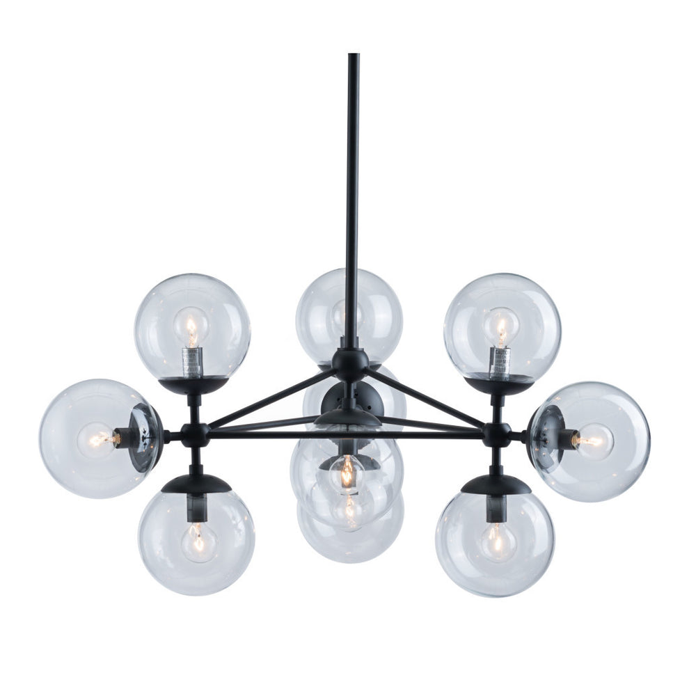 Abundant Ceiling Lamp Black By Homeroots | Chandeliers | Modishstore - 4