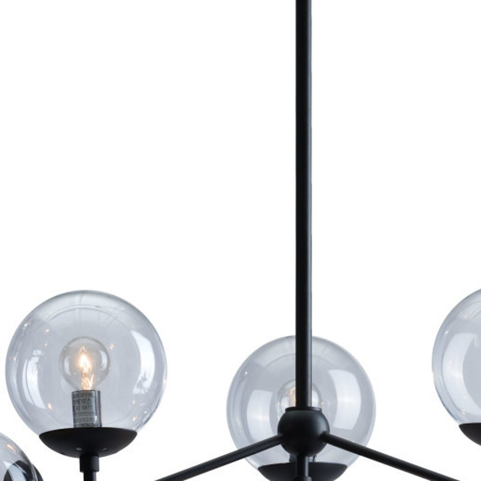 Abundant Ceiling Lamp Black By Homeroots | Chandeliers | Modishstore - 5
