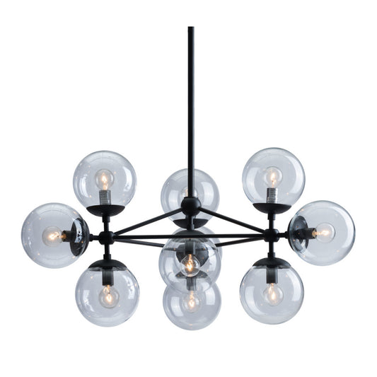 Abundant Ceiling Lamp Black By Homeroots | Chandeliers | Modishstore - 1