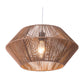 Brown Dashy Ceiling Lamp By Homeroots | Chandeliers | Modishstore - 1