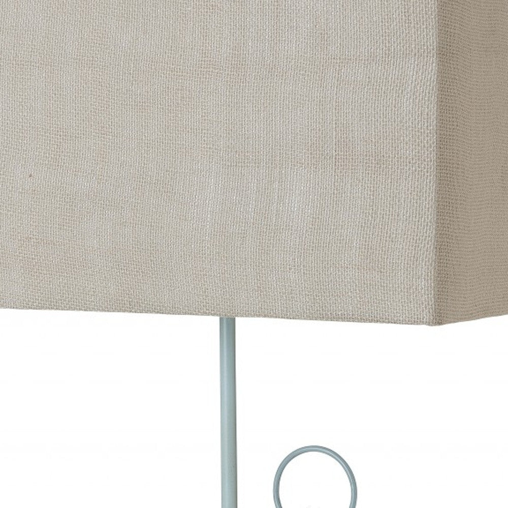 Set of Two Blue Coastal Anchor Table Lamps With Beige Shade By Homeroots | Table Lamps | Modishstore - 7