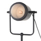 Black LED Floor Lamp With Black Metal Shade By Homeroots | Floor Lamps | Modishstore - 7