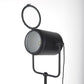 Black LED Floor Lamp With Black Metal Shade By Homeroots | Floor Lamps | Modishstore - 6