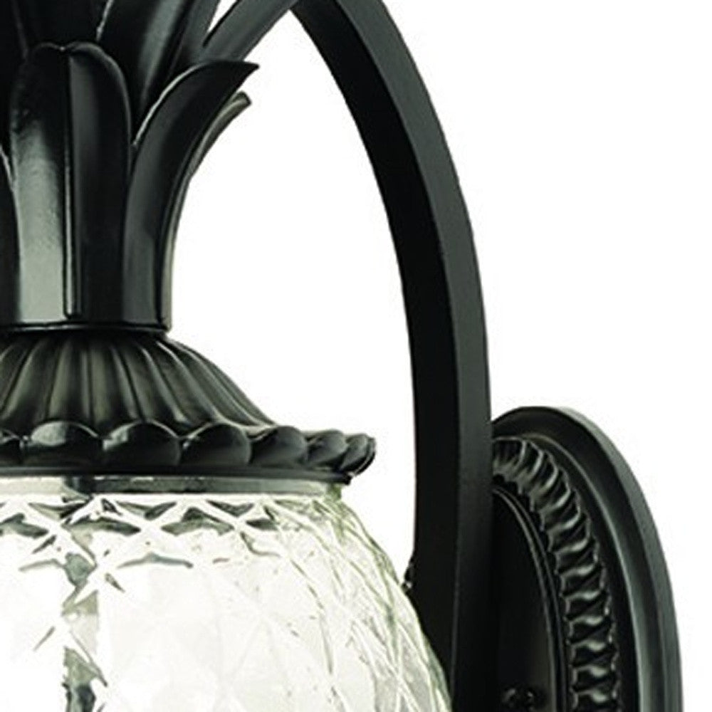 Lanai 3-Light Matte Black Wall Light By Homeroots | Wall Lamps | Modishstore - 5