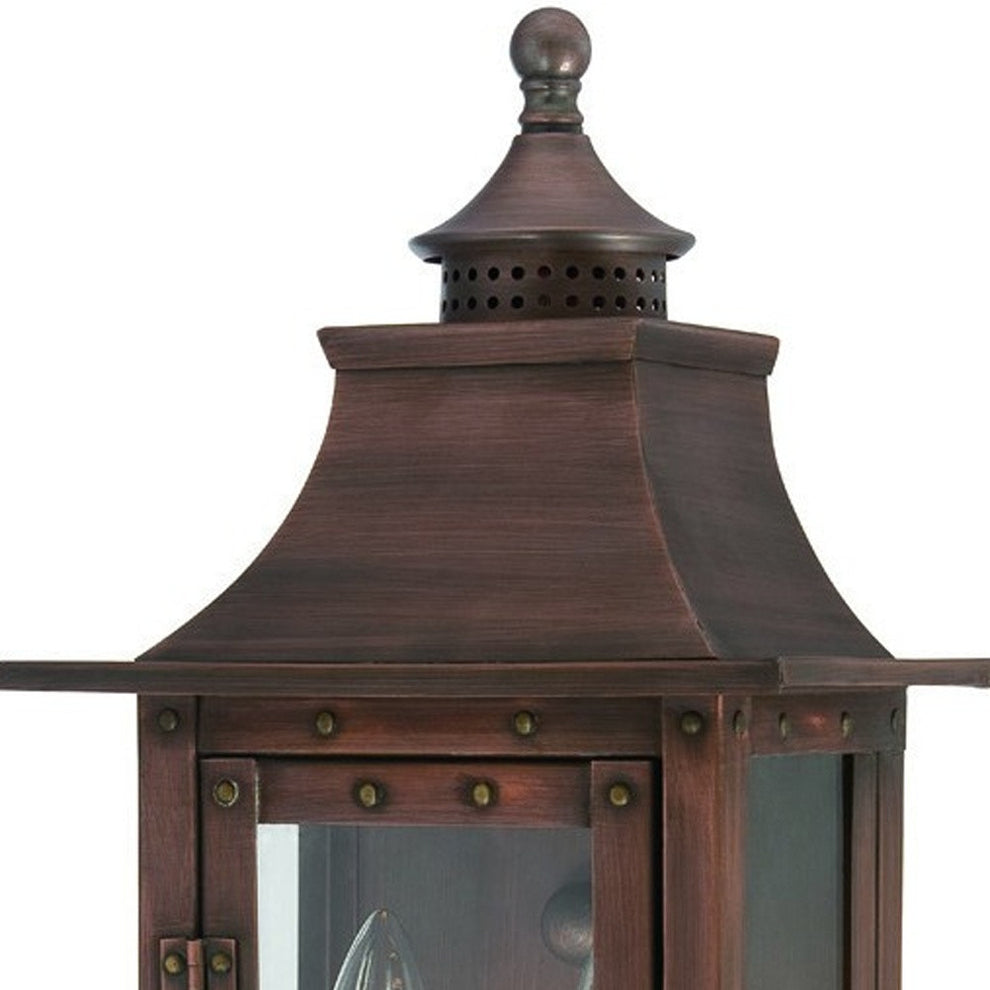 St. Charles 2-Light Acopper Patina Wall Light By Homeroots | Wall Lamps | Modishstore - 4