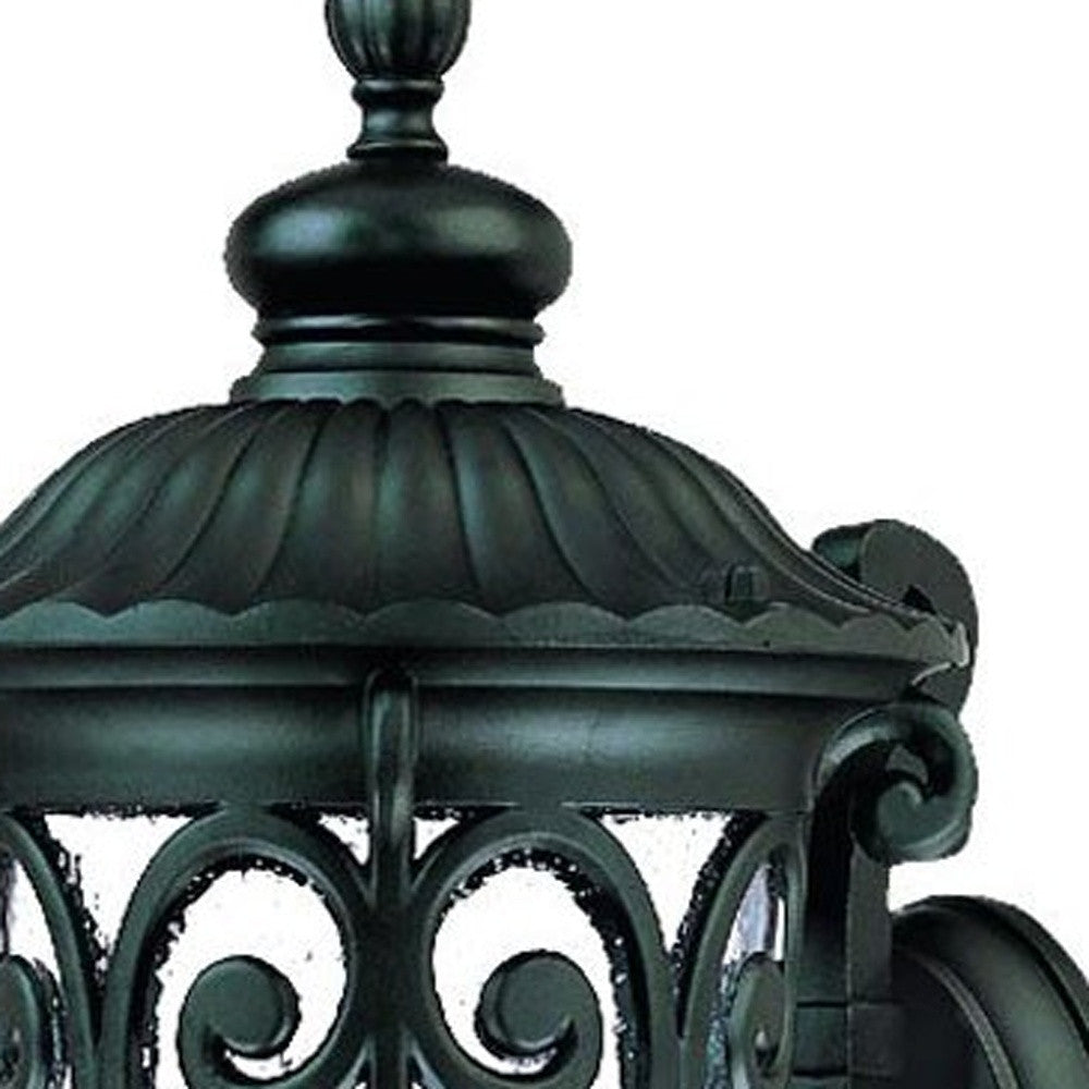 Naples 1-Light Matte Black Wall Light By Homeroots | Wall Lamps | Modishstore - 4