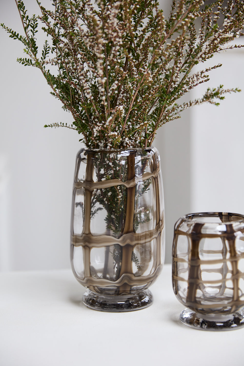Enveloped Vase Set of 2 By Accent Decor | Vases | Modishstore - 11