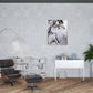 Set of Two White Framed Art By Homeroots | Wall Decor | Modishstore - 1