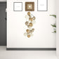White Metal Novelty Hanging Dimensional Sculpture By Homeroots | Wall Decor | Modishstore - 2