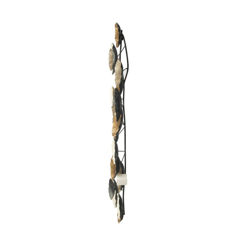 White Iron Novelty Hanging Dimensional Sculpture By Homeroots | Wall Decor | Modishstore - 1