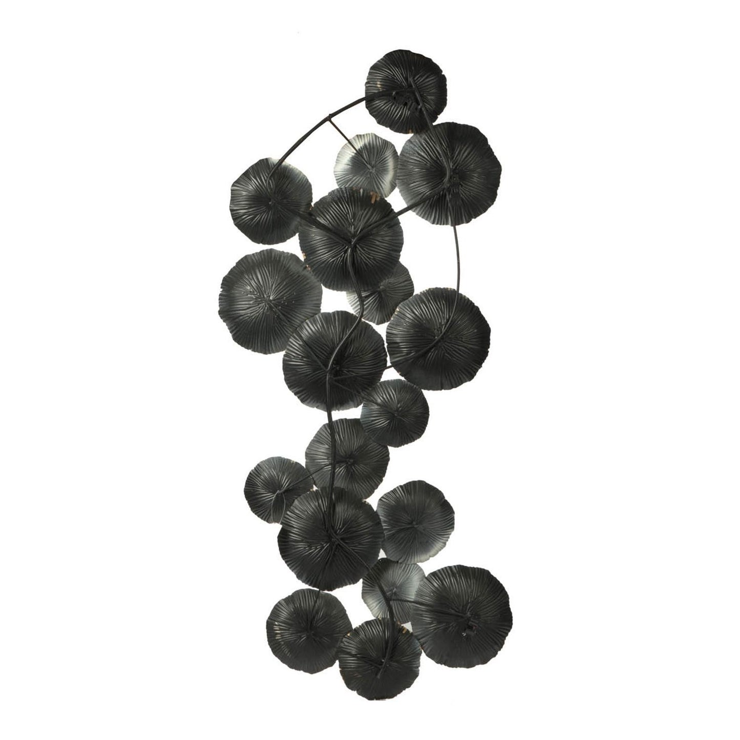 White Iron Novelty Hanging Dimensional Sculpture By Homeroots | Wall Decor | Modishstore - 3