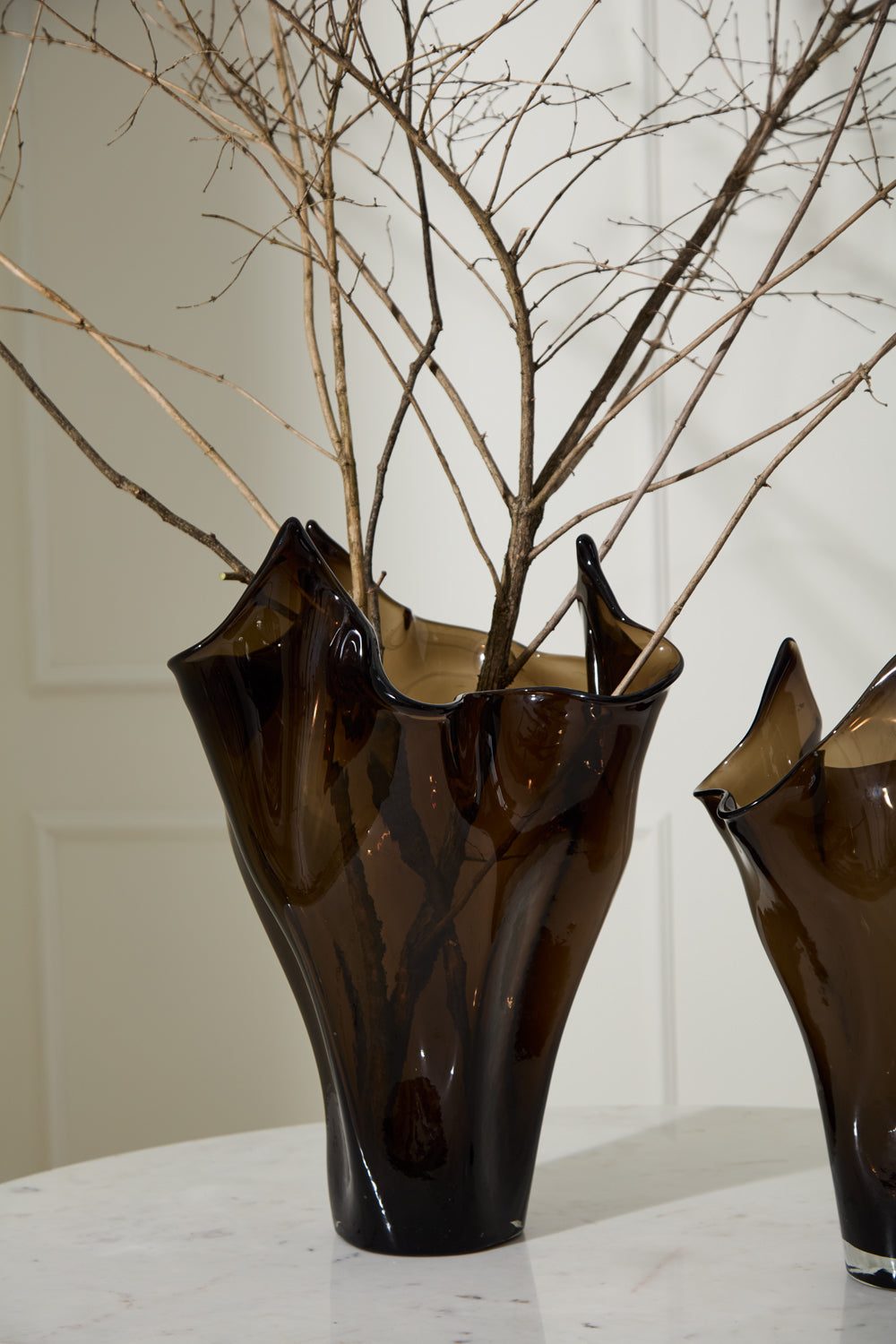 Peaked Glass Vase By Accent Decor | Vases | Modishstore - 7