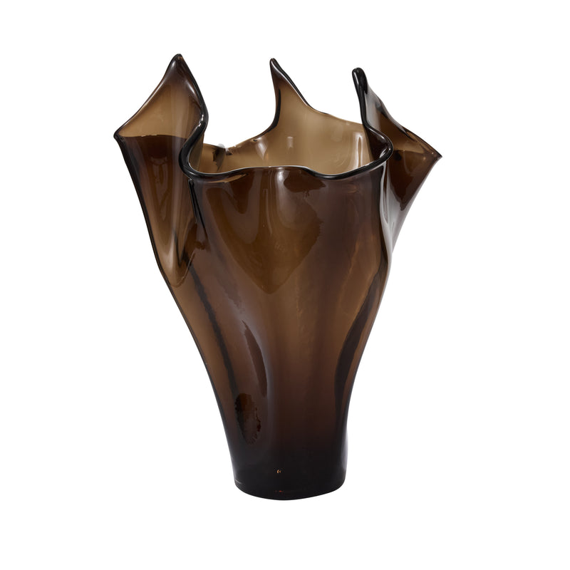 Peaked Glass Vase By Accent Decor | Vases | Modishstore - 6