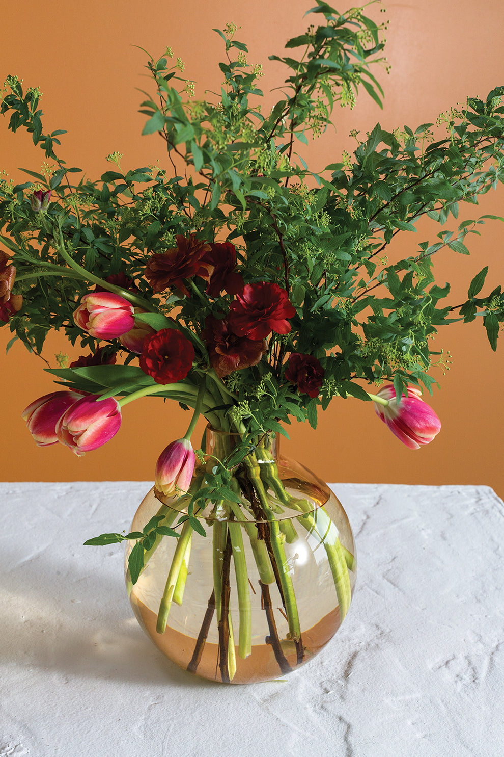 Belly Vase Set of 4 By Accent Decor | Vases | Modishstore - 7