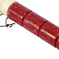 Red Spotted Jade Sectioned Decorative Calligraphy Brush By Homeroots | Wall Decor | Modishstore - 3