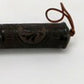 Brown Carved Scroll Wood Decorative Calligraphy Brush By Homeroots | Wall Decor | Modishstore - 5