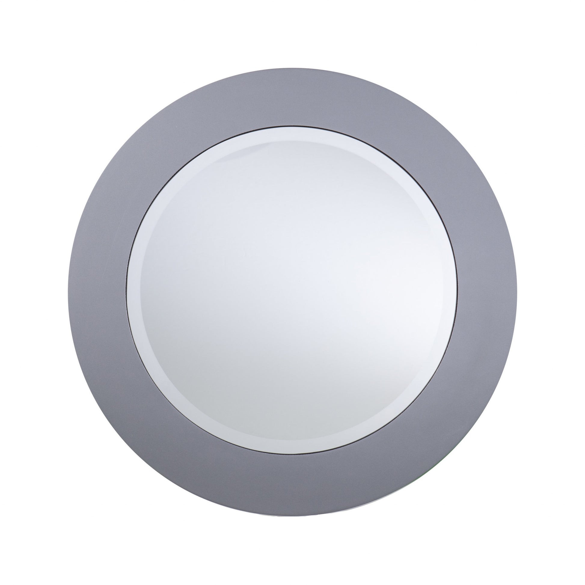 Silver Mirrored And Metal Round Mirrored Coffee Table By Homeroots | Coffee Tables | Modishstore - 8