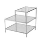 Silver And Clear Glass Mirrored End Table By Homeroots | End Tables | Modishstore - 6