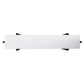 White and Black Frame Console Table By Homeroots | Console Tables | Modishstore - 3