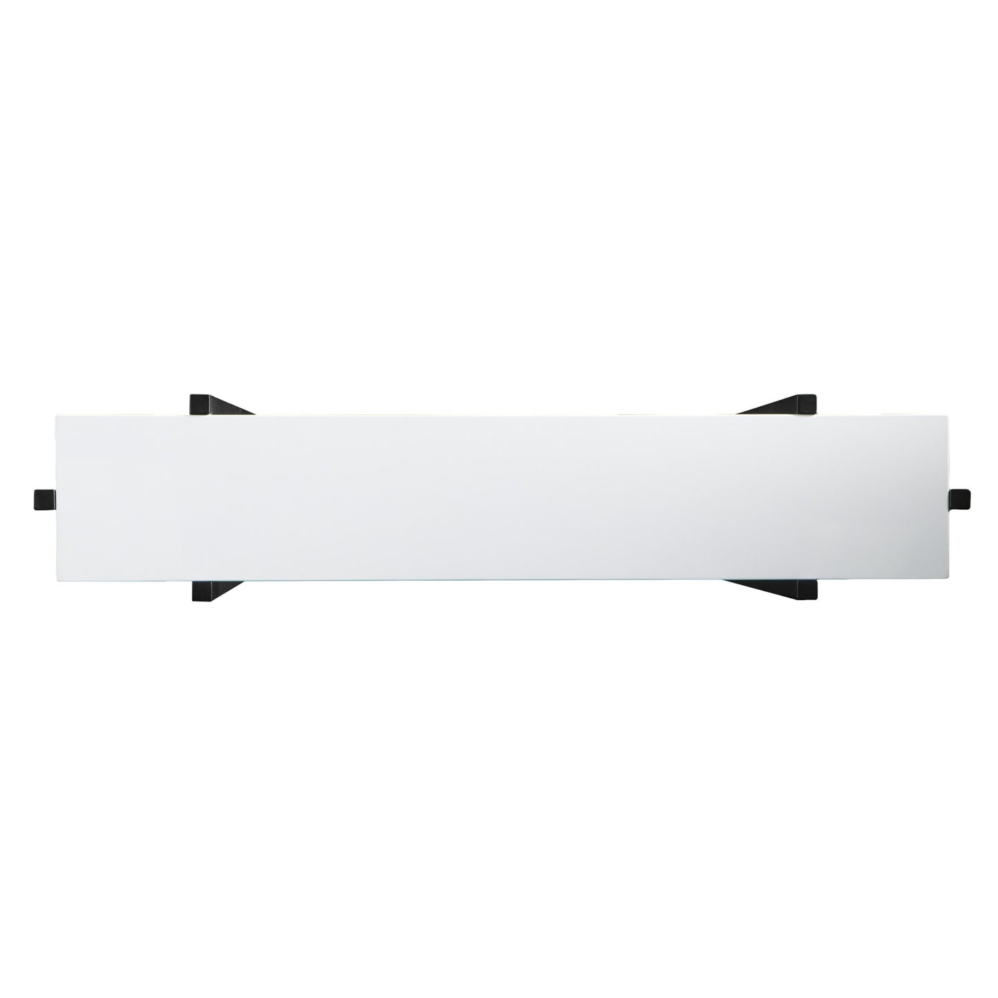 White and Black Frame Console Table By Homeroots | Console Tables | Modishstore - 3
