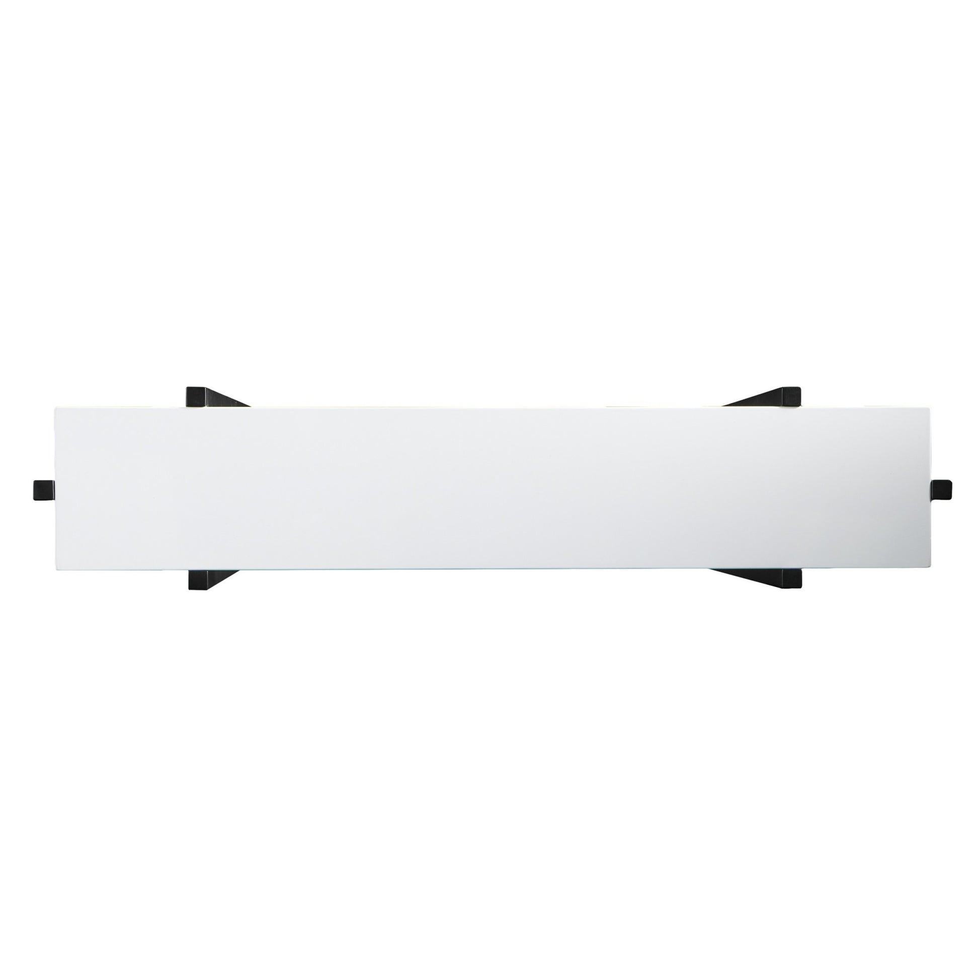 White and Black Frame Console Table By Homeroots | Console Tables | Modishstore - 3
