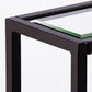 Clear and Black Glass Frame Console Table With Shelves By Homeroots | Console Tables | Modishstore - 7