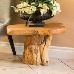 Teak Mushroom Table By Garden Age Supply