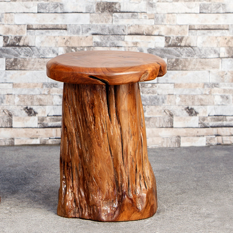 Teak Tea Stool Set of 2 By Garden Age Supply | Stools | Modishstore - 1