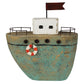 Tug Boat, Wood Set Of 4 By HomArt | Ornaments | Modishstore