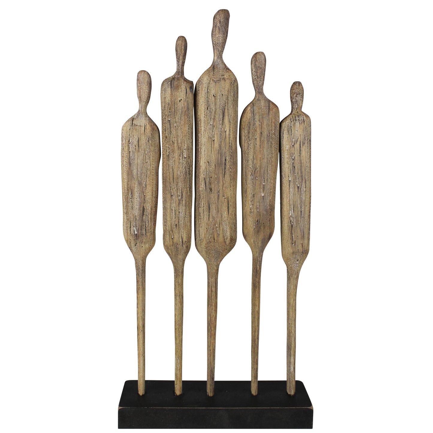 Group of Five, Wood Set Of 4 By HomArt | Sculptures | Modishstore - 2