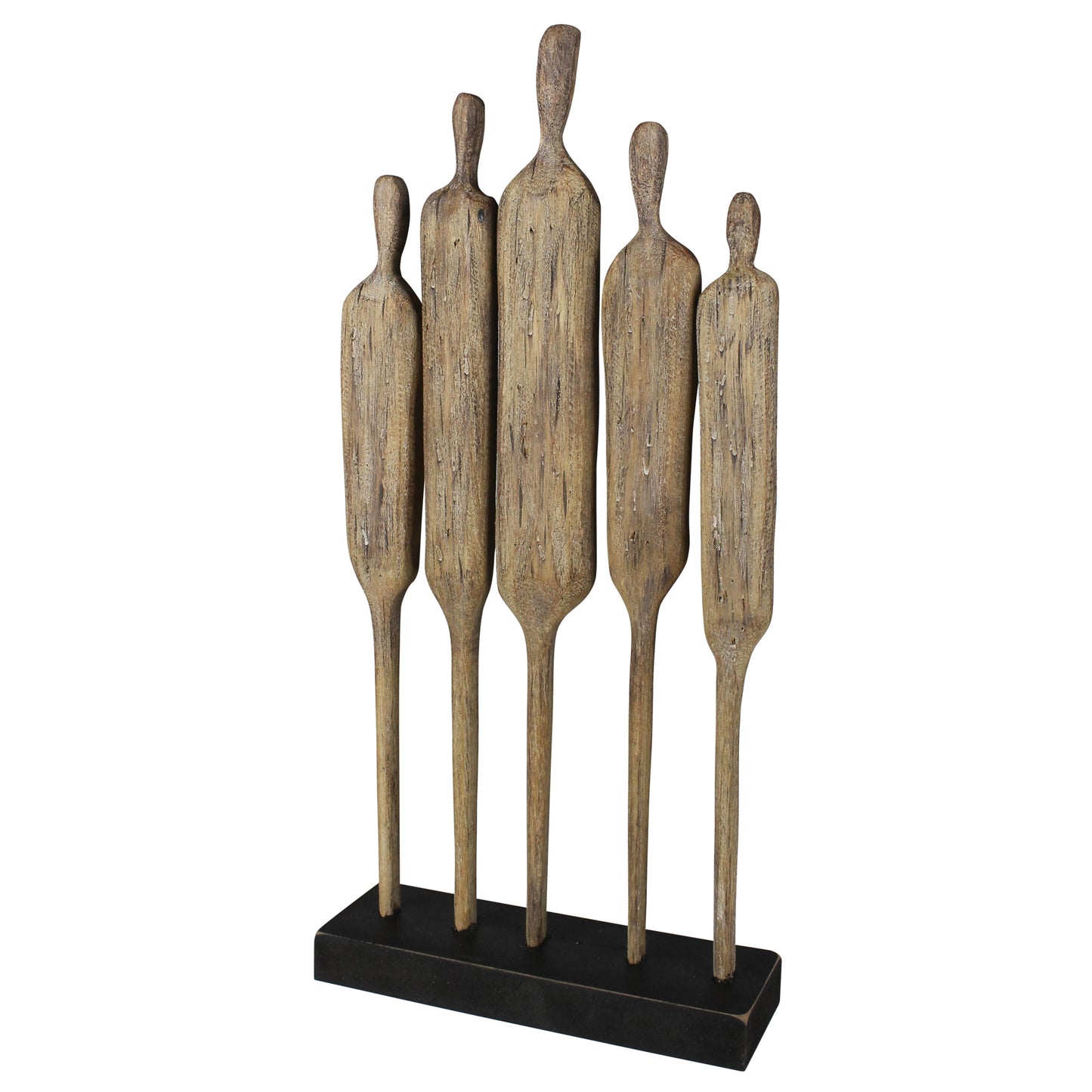 Group of Five, Wood Set Of 4 By HomArt | Sculptures | Modishstore - 1
