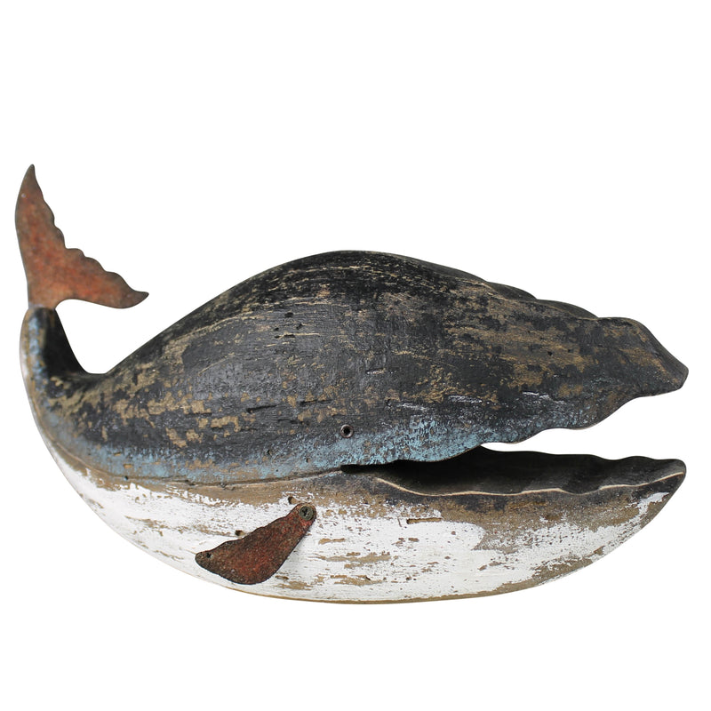 Humphrey Whale, Wood By HomArt | Ornaments | Modishstore