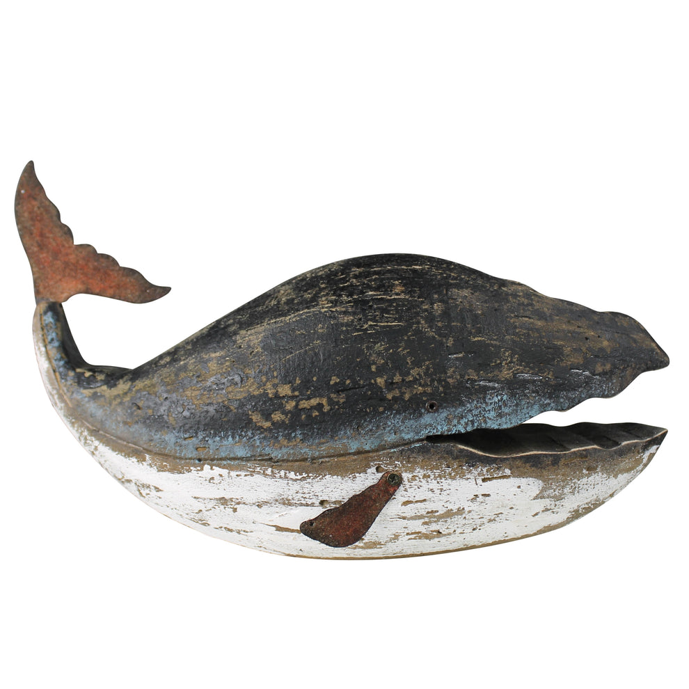 Humphrey Whale, Wood By HomArt | Ornaments | Modishstore - 3