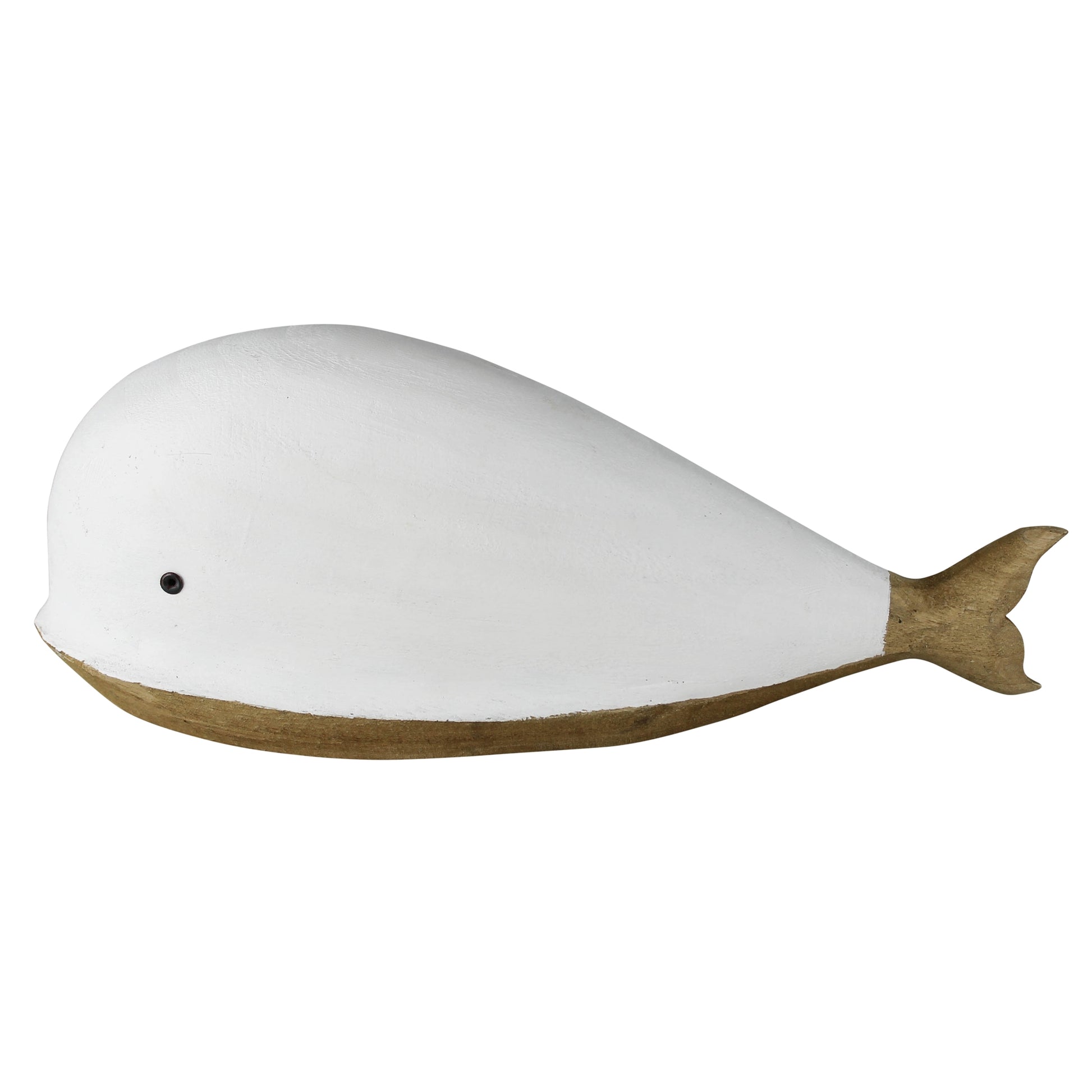 Pintail Whale, Wood - Large By HomArt | Ornaments | Modishstore - 2
