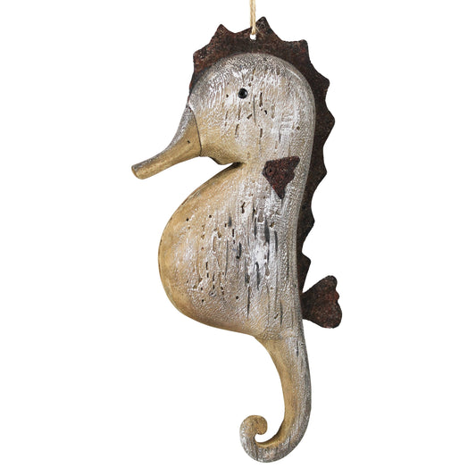 Seahorse, Wood Set Of 4 By HomArt | Ornaments | Modishstore