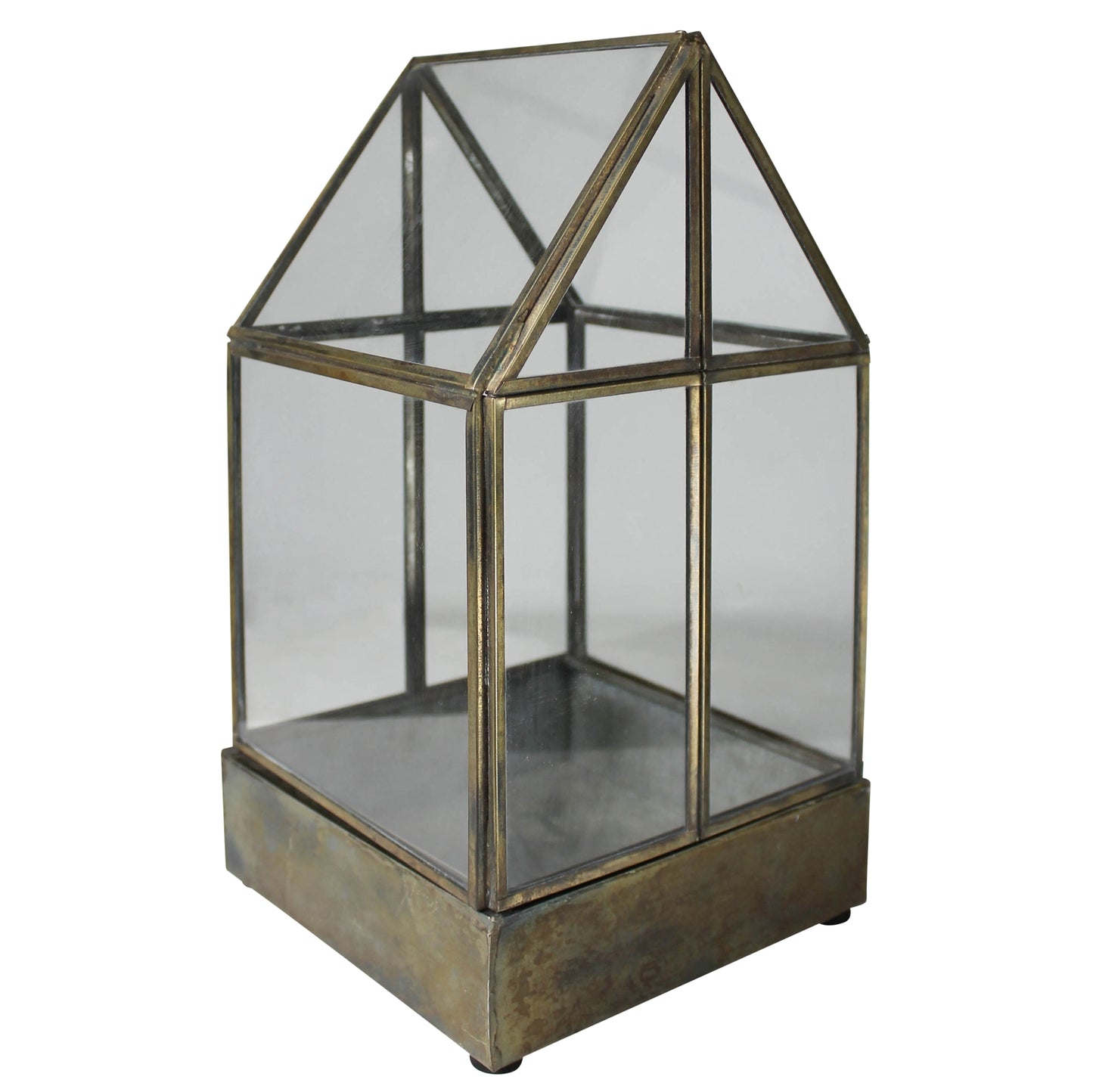 Pike Terrarium, Leaded Glass - Sm Set Of 4 By HomArt | Planters, Troughs & Cachepots | Modishstore - 4