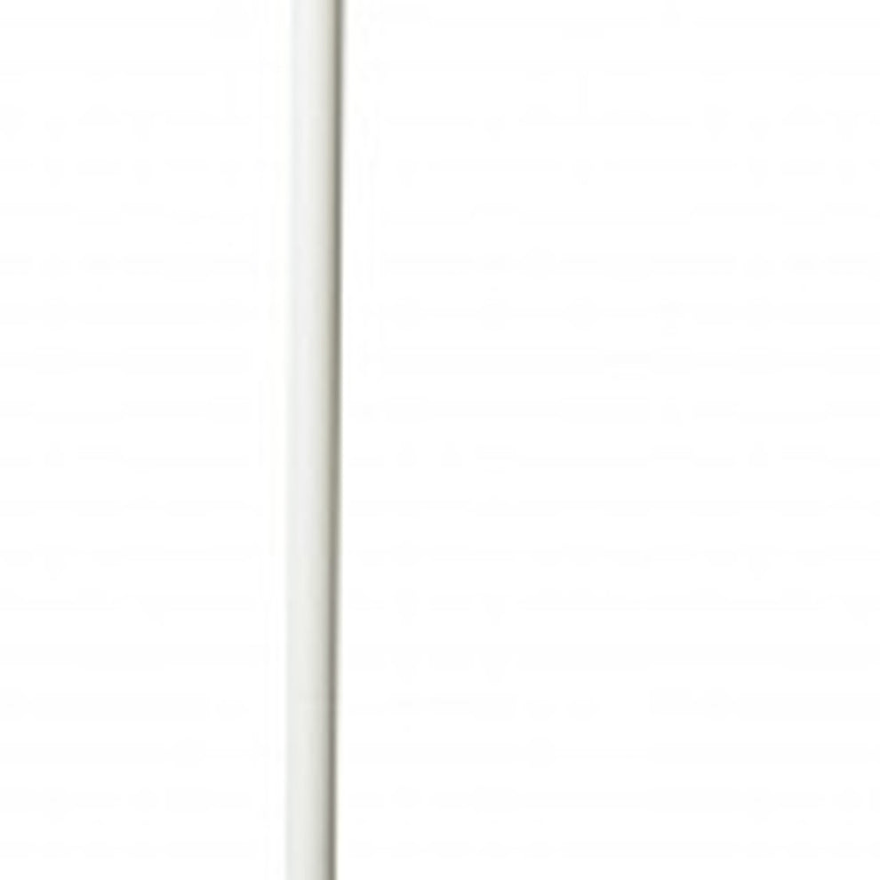 White LED Torchiere Floor Lamp With White By Homeroots | Floor Lamps | Modishstore - 4
