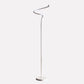 White LED Novelty Floor Lamp With White By Homeroots | Floor Lamps | Modishstore - 1