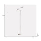 White LED Novelty Floor Lamp With White By Homeroots | Floor Lamps | Modishstore - 6