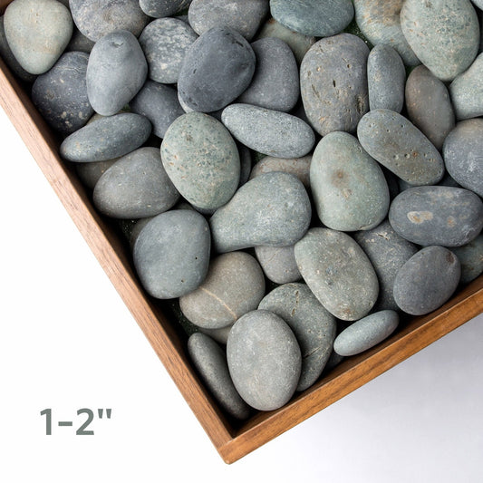 Stone Rocks, Natural River, 1- 2" By Gold Leaf | Decor | Modishstore - 1
