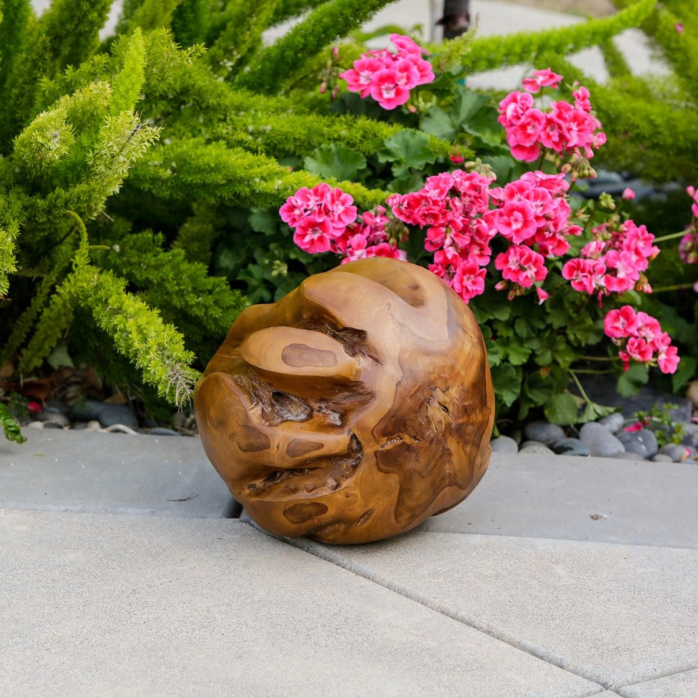 Habini Teak Balls By Garden Age Supply