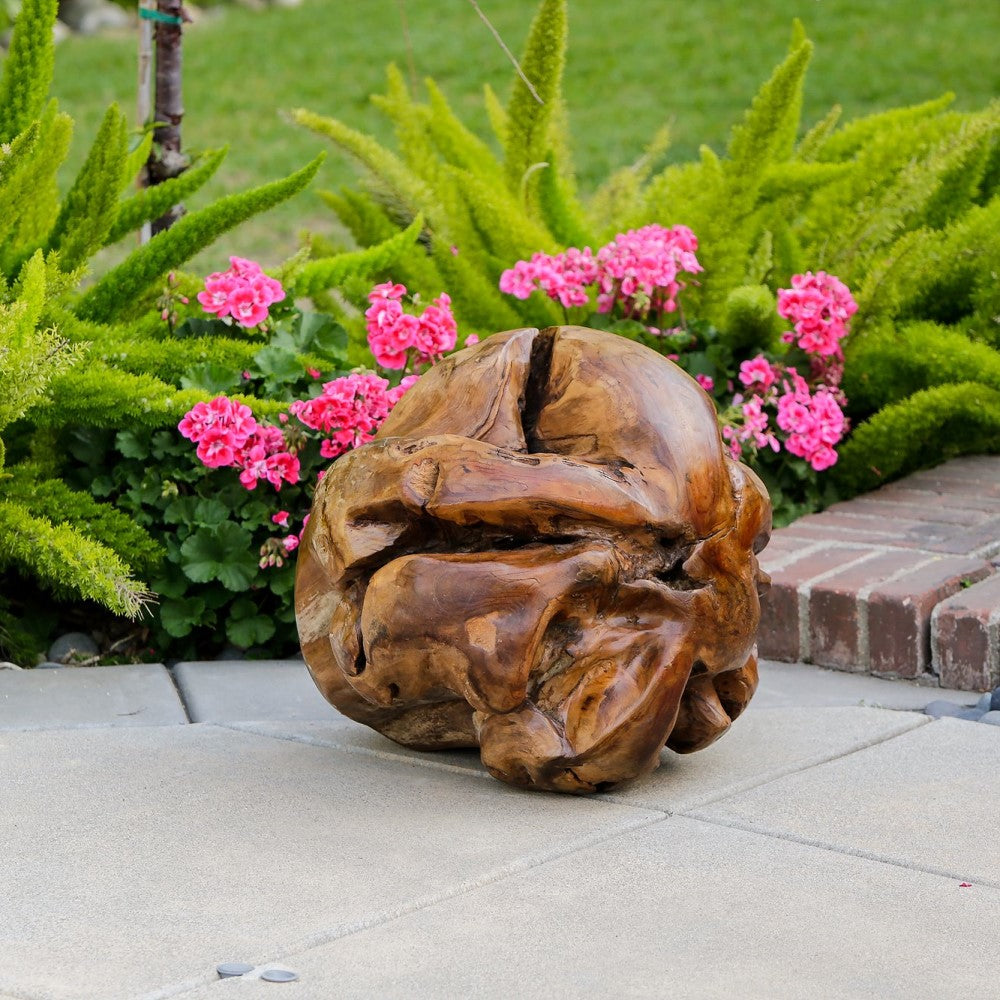 Habini Teak Balls By Garden Age Supply