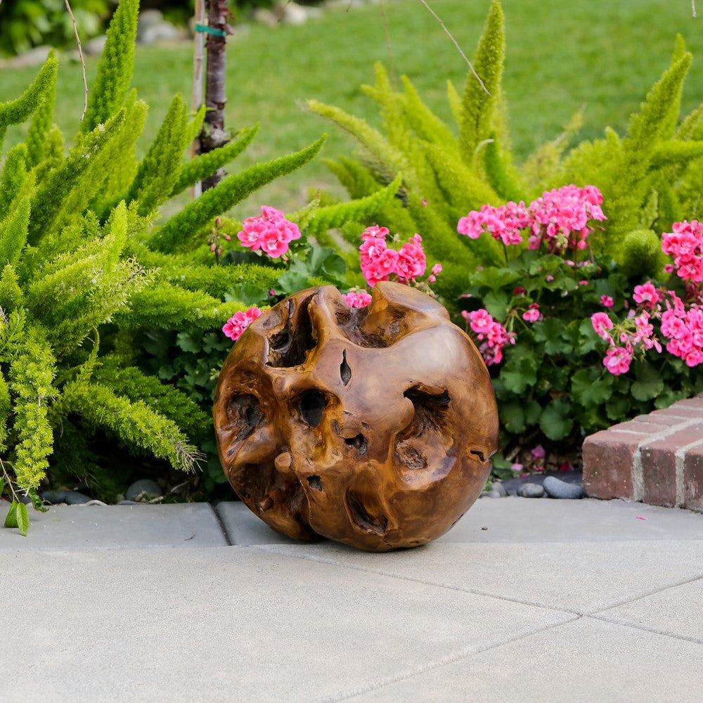 Habini Teak Balls By Garden Age Supply