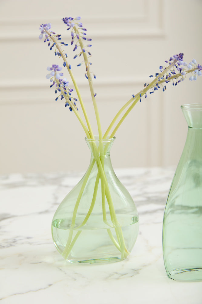 Seaglass Budvase Set of 4 By Accent Decor | Vases | Modishstore - 11