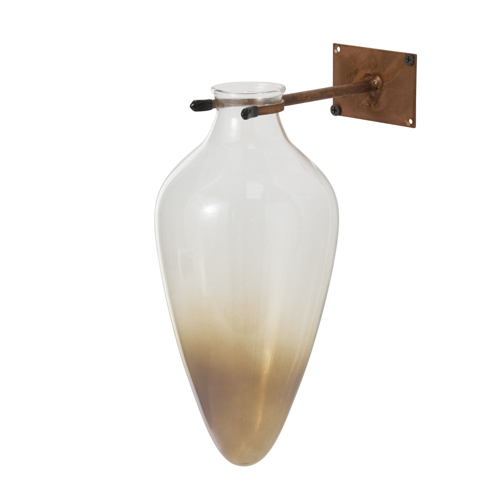 Envision Wall Mount Vase Collection Set of 2 By Accent Decor | Vases | Modishstore - 12