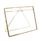 Monroe Easel Frame - Horizontal - Brass Set Of 4 By HomArt | Frames | Modishstore - 4