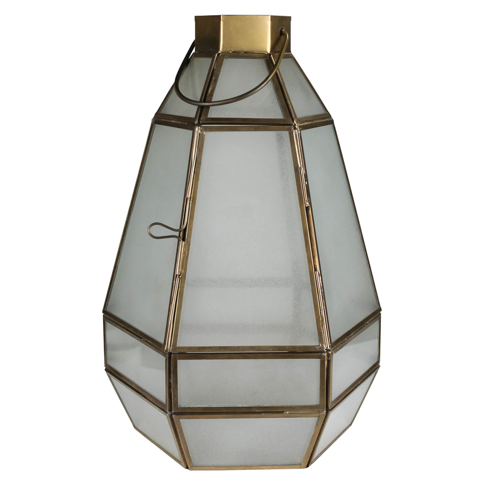 Hans Leaded Glass Lantern Set Of 4 By HomArt | Lanterns | Modishstore - 2