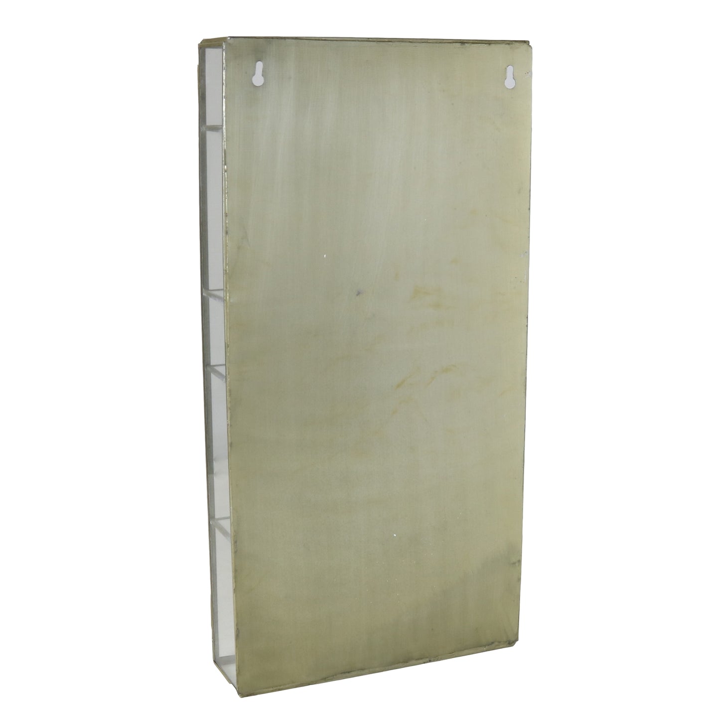 Monroe Divided Wall Case - Brass By HomArt | Wall Shelf | Modishstore - 3