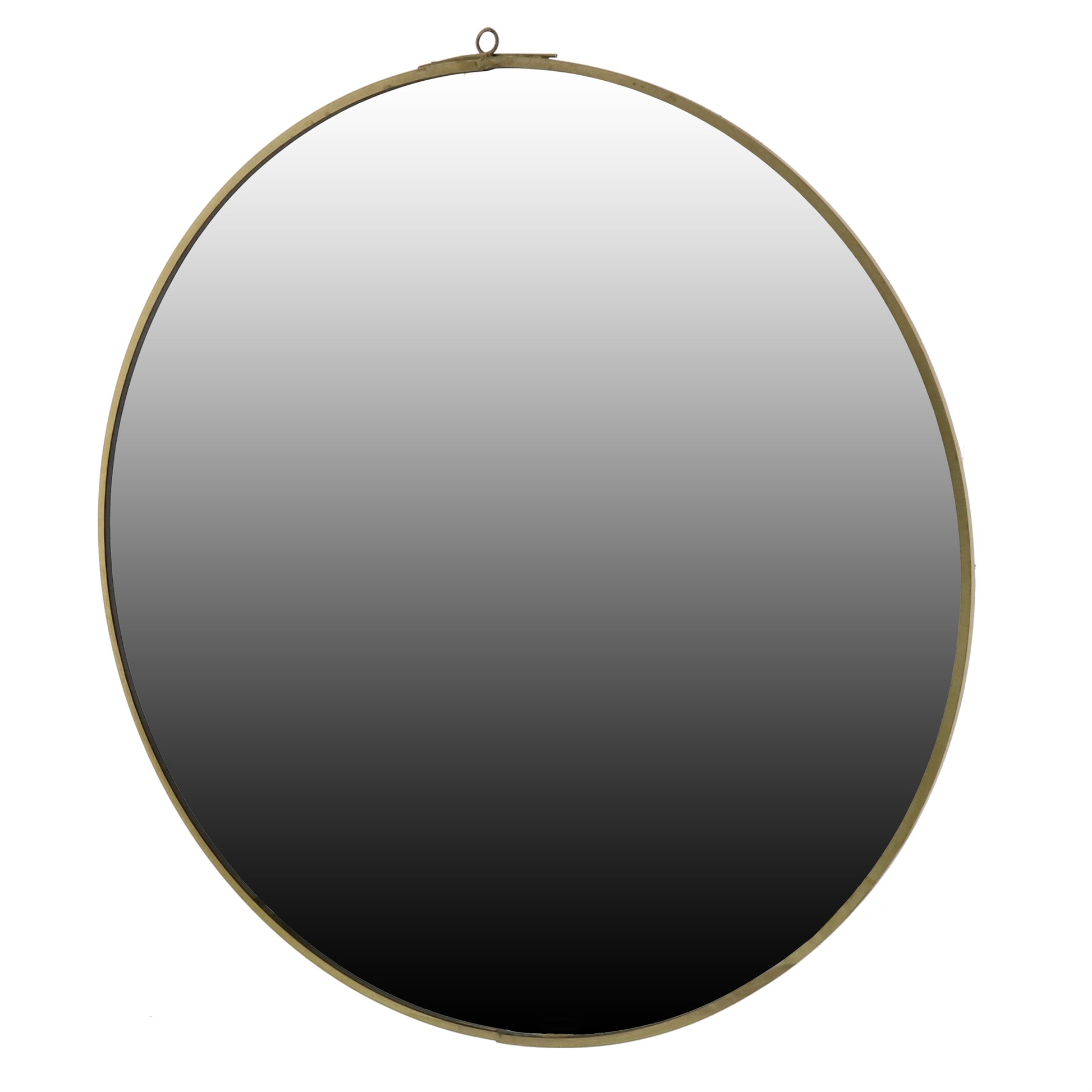 Monroe Round Mirror - Large - Brass By HomArt | Mirrors | Modishstore - 3