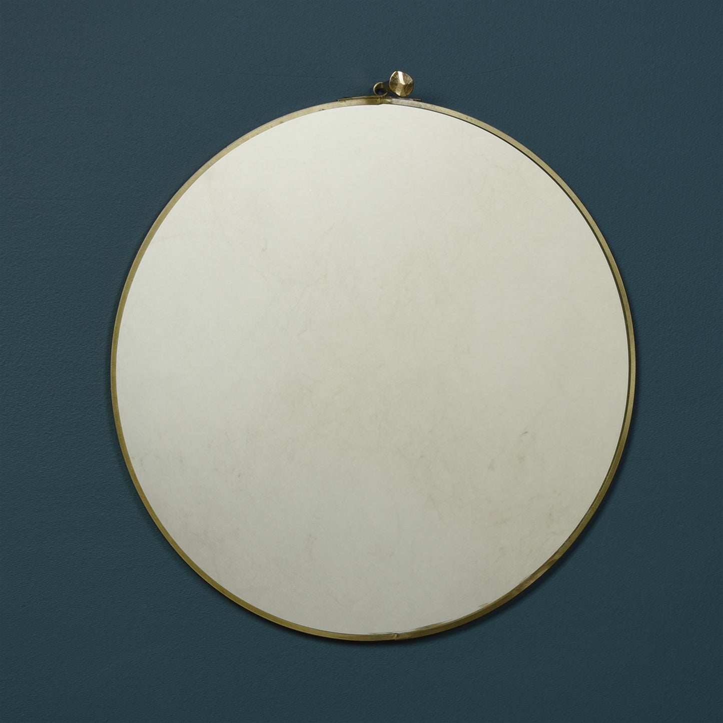 Monroe Round Mirror - Large - Brass By HomArt | Mirrors | Modishstore - 2